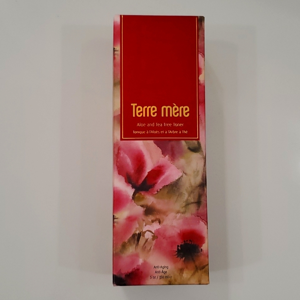 Terre Mere Aloe and Tea Tree Toner Anti-Aging 5oz.